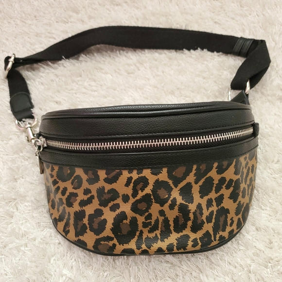 cheetah print fanny pack